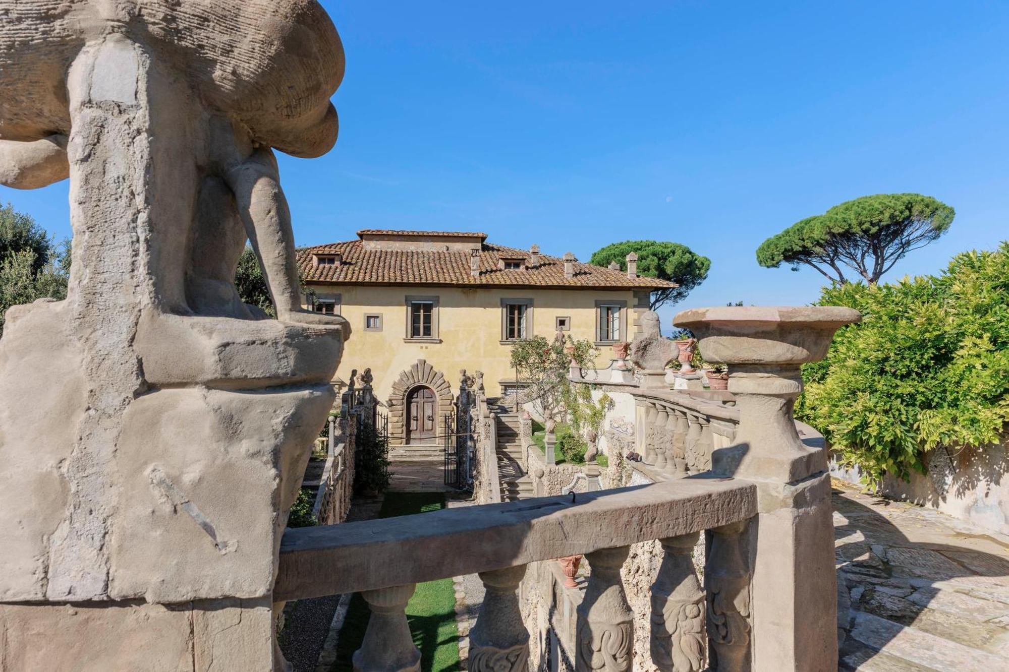 Villa Gamberaia Settignano Екстериор снимка